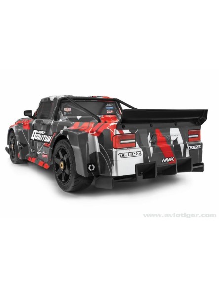 QUANTUM R FLUX 4S 4X4 GRIS ROUGE