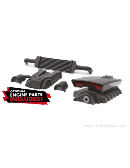 QUANTUM R FLUX 4S 4X4 GRIS ROUGE