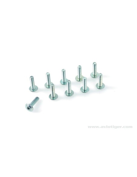 SCREW BOMB FLANGE 6 PAN M3X8