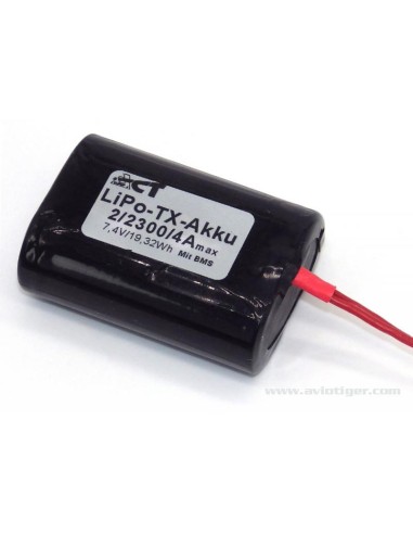 BATTERIE TX 7.4V 2300mAh (BMS)