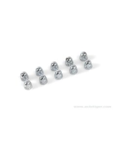 M4 STEEL S10 HEX CAP NUT