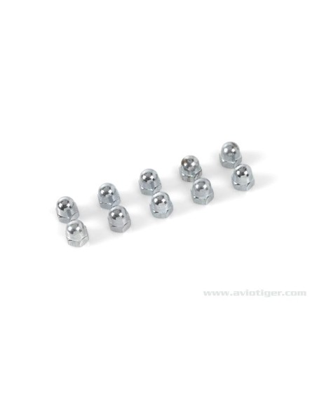 M4 STEEL S10 HEX CAP NUT