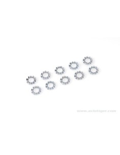 M3 STEEL S10 LOCKING WASHERS