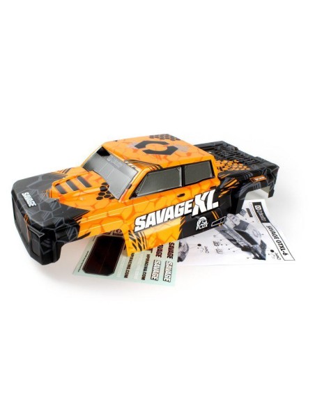 CARROSSERIE SPORTCAB GTXL-6 PEINTE (GRISE/ORANGE)
