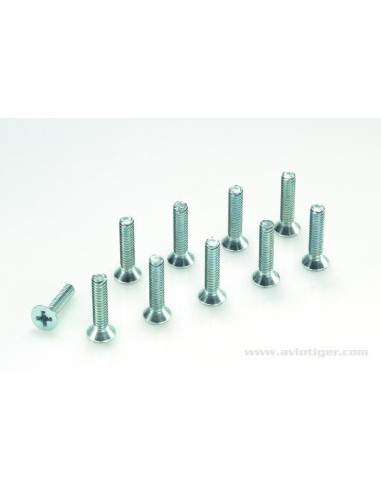 VIS TETE CONE CRUCI M3X25 ACIER