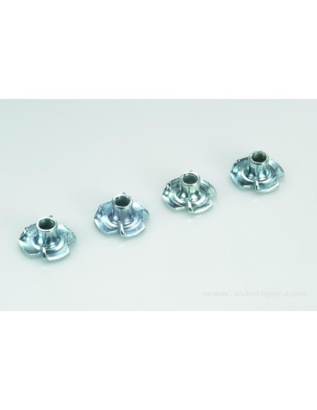 SHIELDED NUT M6 STEEL S5