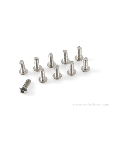 VIS BOMBE 6 PAN M3X12 INOX S10