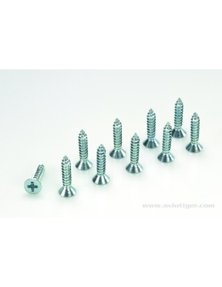 3.5X32 STEEL TAPERED HEAD SCREW
