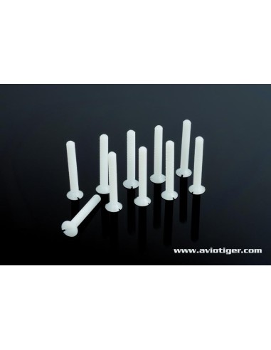 TAPERED HEAD SCREW M4X16 NYLON S5