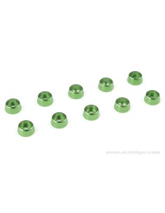 WASHER M2.5 SCREW CONIQ ALU GREEN 2