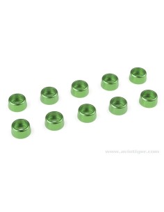 M3 WASHER CONIQ SCREW ALU GREEN 2