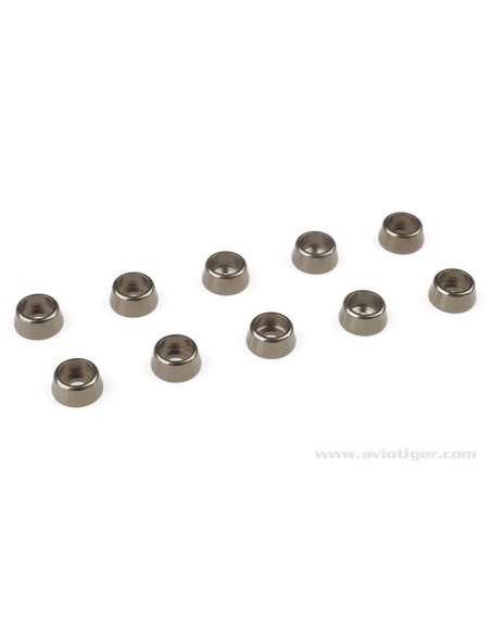 WASHER M2.5 SCREW CONI ALU METAL