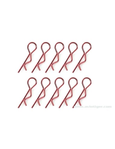 CLIPS CARRO1/8 ROUGE LARGE 45?
