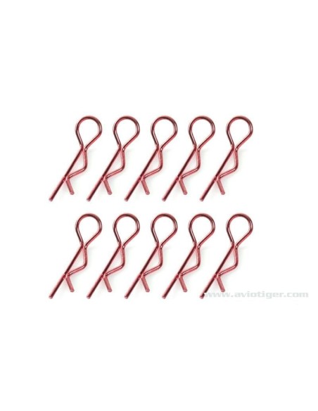 CLIPS CARRO1/8 ROUGE LARGE 45?