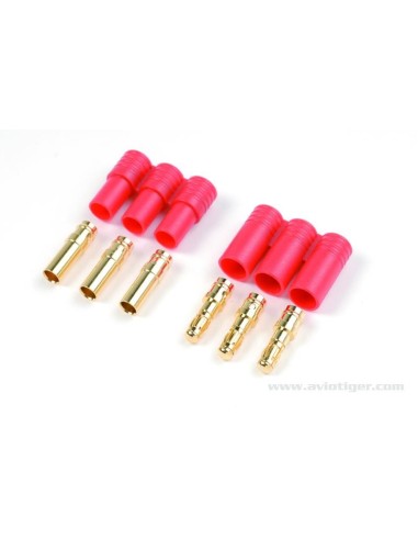 3.5MM PIN PLASTIQ GOLD CONNECTOR