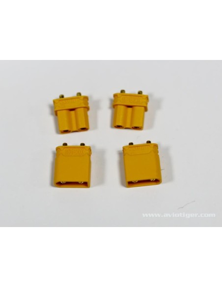 XT30UPB MALE FEMALE CONNECTOR  2P