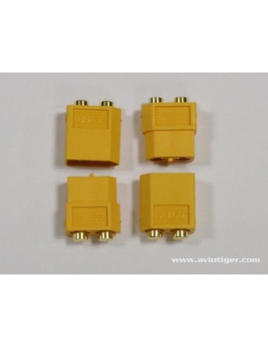 CONNECTEUR XT60PB MALE FEMMELLE 2P