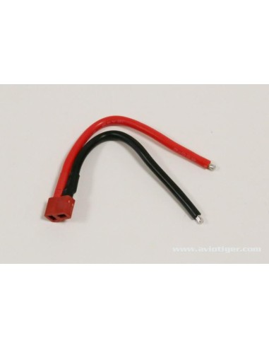 CABLE 12AWG 10CM DEANS FEMALE
