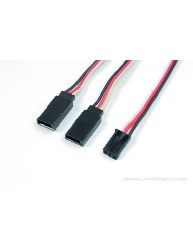 CORD Y FUTABA 22AWG 15CM S1