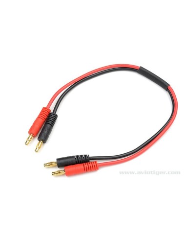 CHARGE CORD 14AWG BANANA 4MM