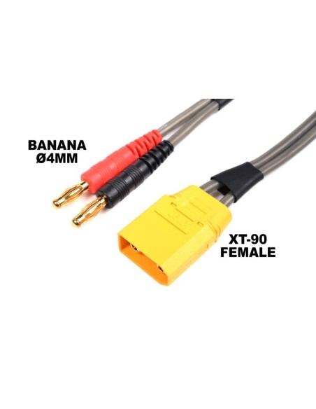 CORDON DE CHARGE XT90 14AWG 40cm