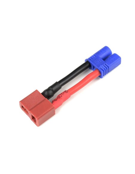 GForce GF-1301-090 Câble adaptateur de puissance deans mâle en Ec2 male 14Awg Câble silicone 1 pc
