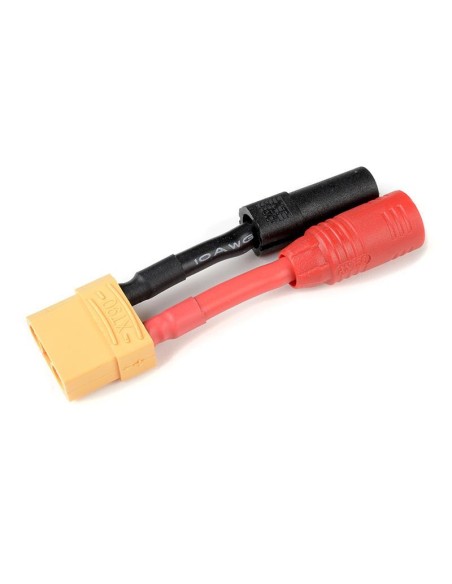 GForce GF-1301-148 Câble adaptateur de puissance XT-90 femelle en As-150 + XT-150 mâle 10Awg silicone câble 1 pc
