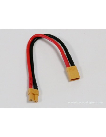 RALLONGE 14AWG XT30 12CM S1