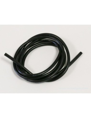 SILICONE CABLE 14AWG BLACK 1M