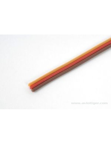 SERVO CABLE FLAT BRAID 2M