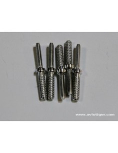 THREADED CONNECTOR M3 TUBE CA 6X1 2