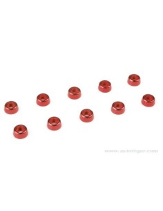 WASHER M2 SCREW CONIQ ALU RED