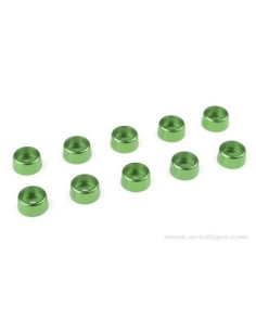 M3 WASHER CONIQ SCREW ALU GREEN