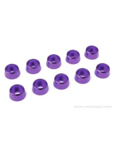 WASHER M4 SCREW CONIQ ALU VIOLET