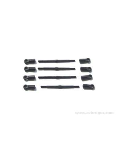 ADJUSTABLE UPPER FRONT AND REAR CONNECTING ROD