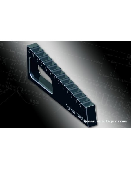 CALE CHASSIS 1/8 1/10  -3/10MM