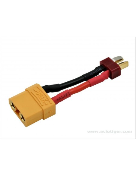DEAN MALE XT90 FEMALE 14AWG ADAPTER