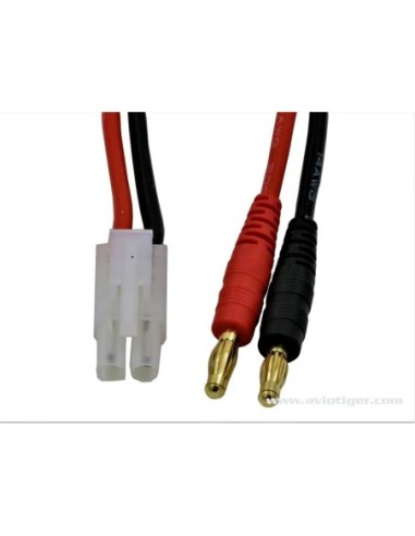 CORDON DE CHARGE TAMIYA 30CM 14AWG