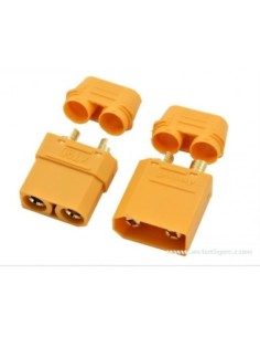 XT90 PLUG WITH CAP PAIR 2