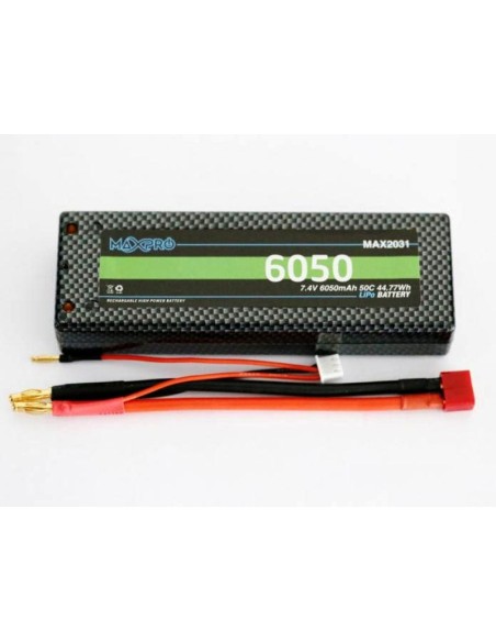 Battery / Accu LIPO 7.4V 6050MAH 50C HC