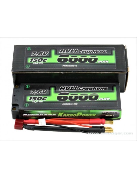 ACCU LIPO HV 7.6V 6000MAH 150C