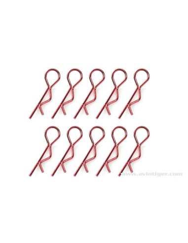 CLIPS CARRO1/8 ROUGE LARGE 45?