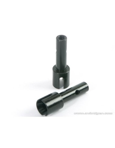 FRONT AND REAR WHEEL AXLE