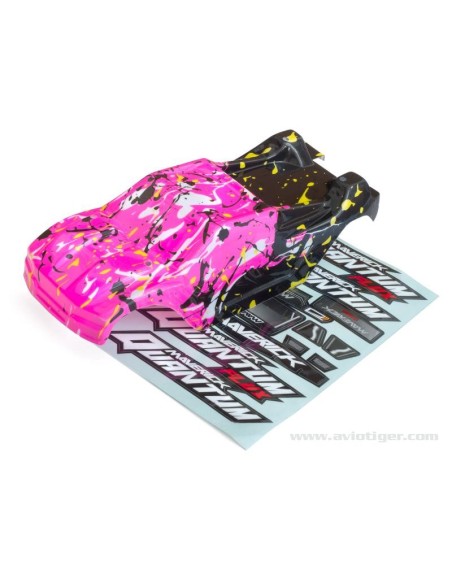 CARROSSERIE ROSE/JAUNE QUANTUM XT