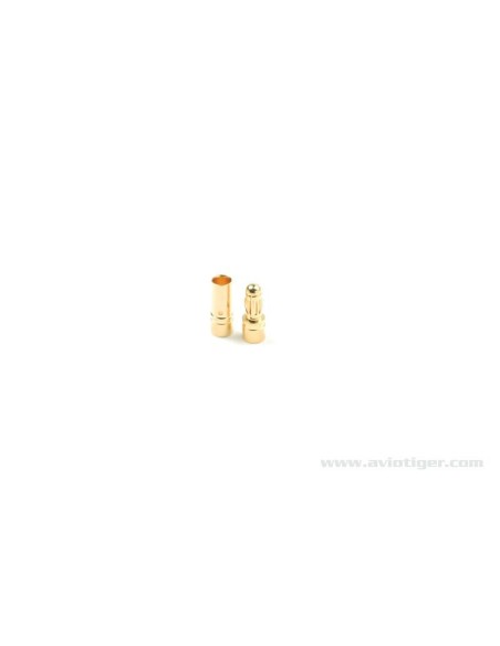 3.5MM GOLD CONNECTOR M+F S8