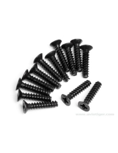 VIS TETE PLATE M3X14MM S13