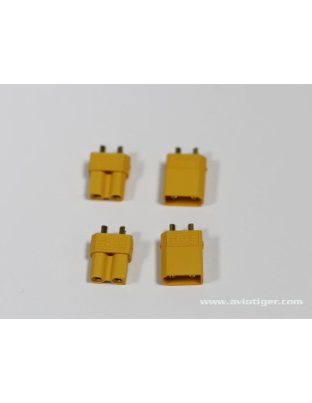 XT30 MALE FEMALE 2P CONNECTOR