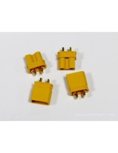 CONNECTEUR XT30U MALE FEM.  2P