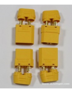 CONNECTEUR XT90H MALE FEMELLE 2P