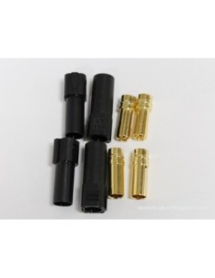 CONNECTEUR XT150 M/FEM NOIR 2P